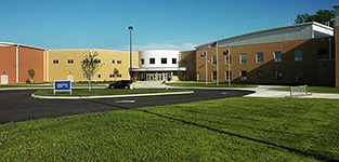 Go to Dunbar High School High School exterior architecture