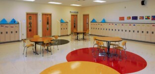 Woodlawn Elementary 3 student community area design in Princeton, OH