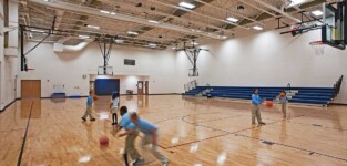 Louise Troy Elementary 3 gym design dayton ohio