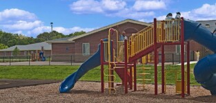 Louise Troy Elementary 6 school playground design Dayton, OH