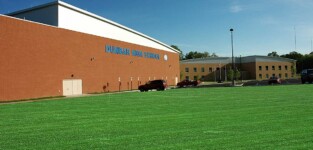Dunbar High School 5 school landscape planning by DNK Architects