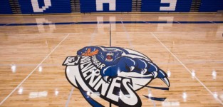 Dunbar High School 6 school spirit design in gym