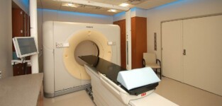 UC Health CT Scanner 2 interior design hospital scanning room